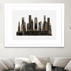 NYC - Black by Elisabeth Fredriksson on GIANT ART - black digital painting