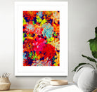 Emaline Floral and Succulents by Lisa Raymond on GIANT ART - red digital painting