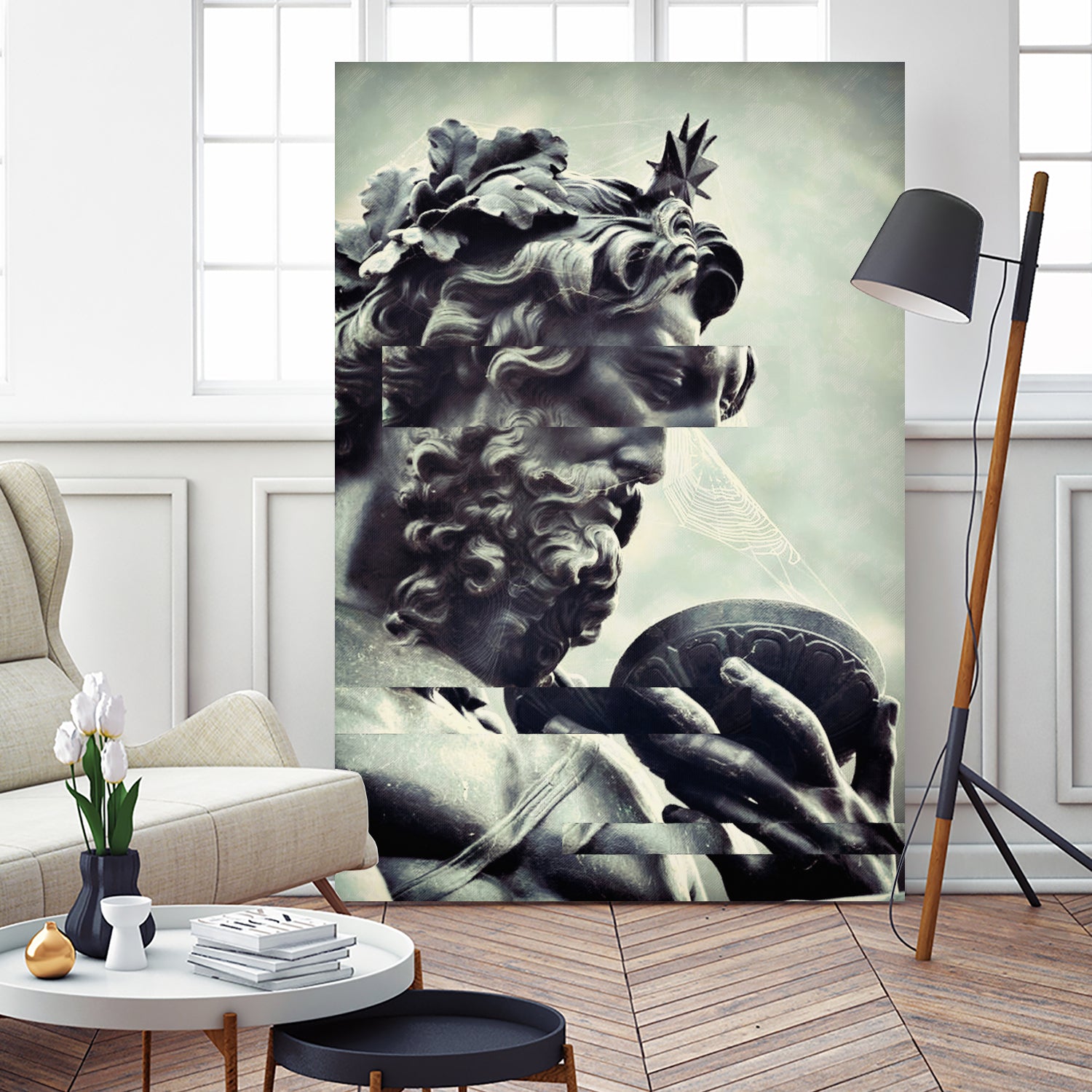 ZEUS by Menelaos Trompoukis on GIANT ART - green digital painting