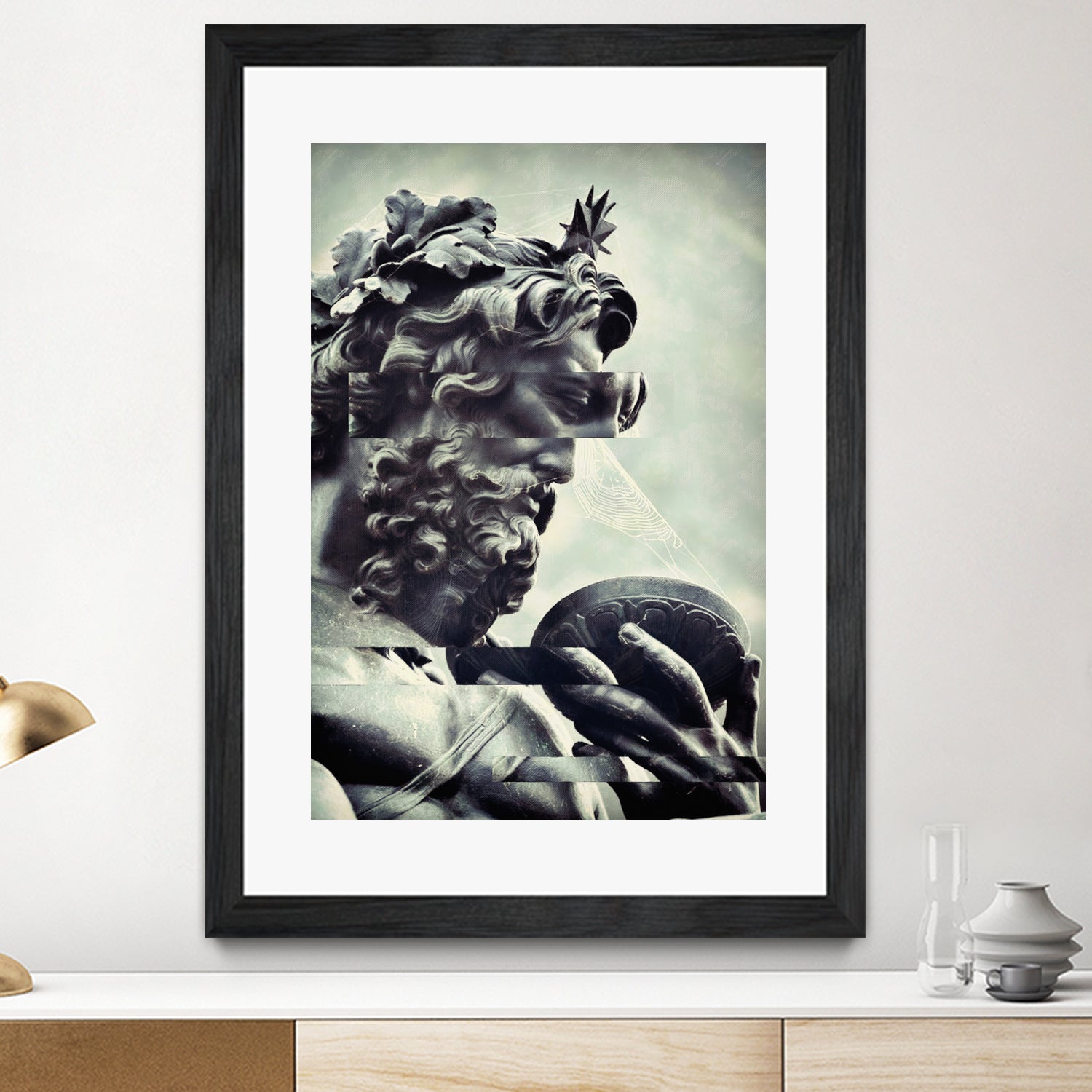 ZEUS by Menelaos Trompoukis on GIANT ART - green digital painting