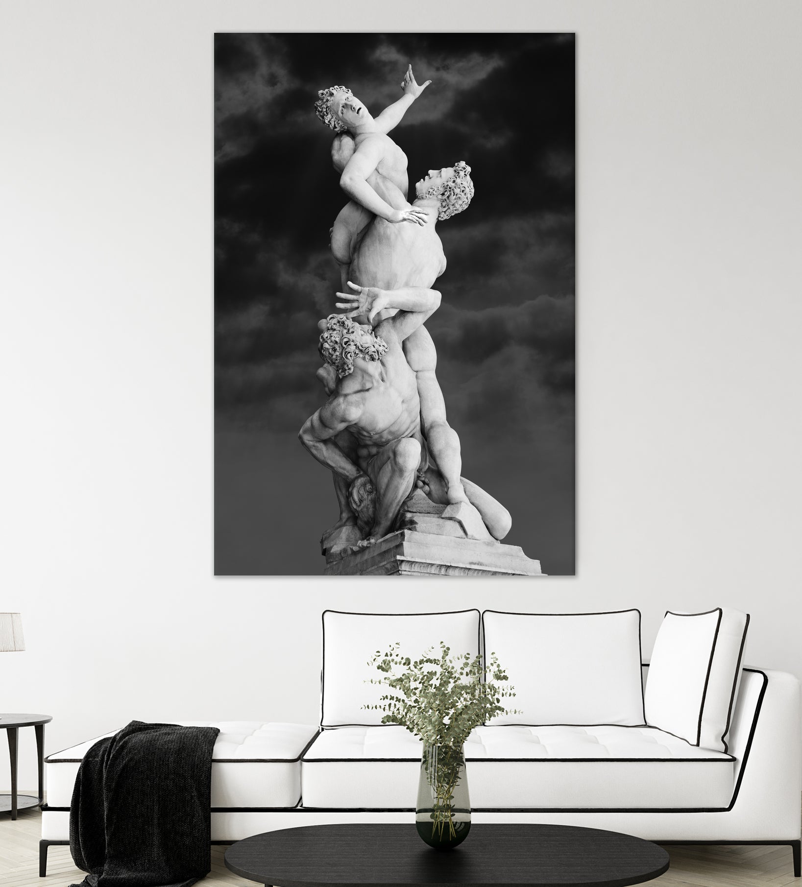 Rape of Sabine by Burak Günay on GIANT ART - black photo illustration