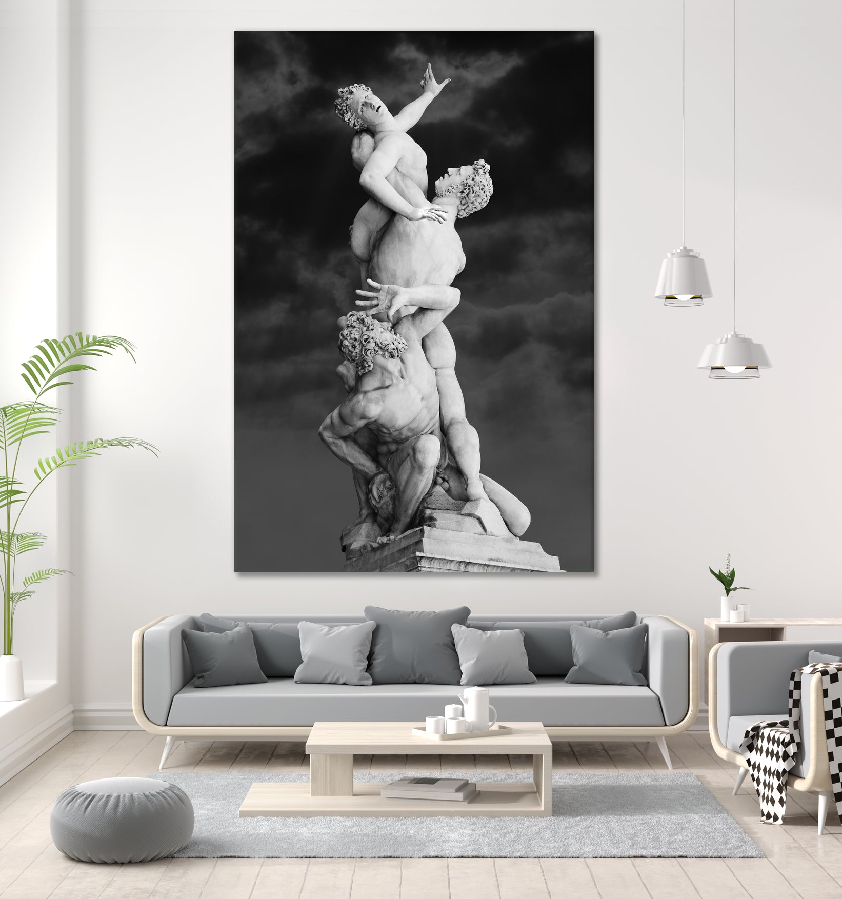 Rape of Sabine by Burak Günay on GIANT ART - black photo illustration