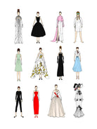 Audrey-Hepburn-Fashion by Winston Chiu on GIANT ART - white character design