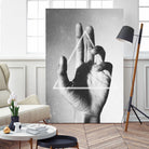 Hand + Triangle by Annisa Tiara Utami on GIANT ART - gray photo manipulation