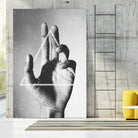 Hand + Triangle by Annisa Tiara Utami on GIANT ART - gray photo manipulation