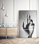 Hand + Triangle by Annisa Tiara Utami on GIANT ART - gray photo manipulation