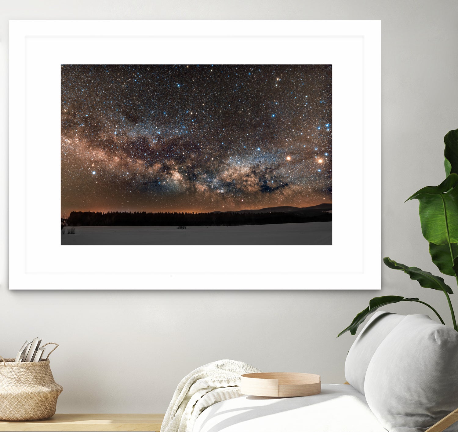 Milky way by Lorenzo Bustillo on GIANT ART - gray photo illustration