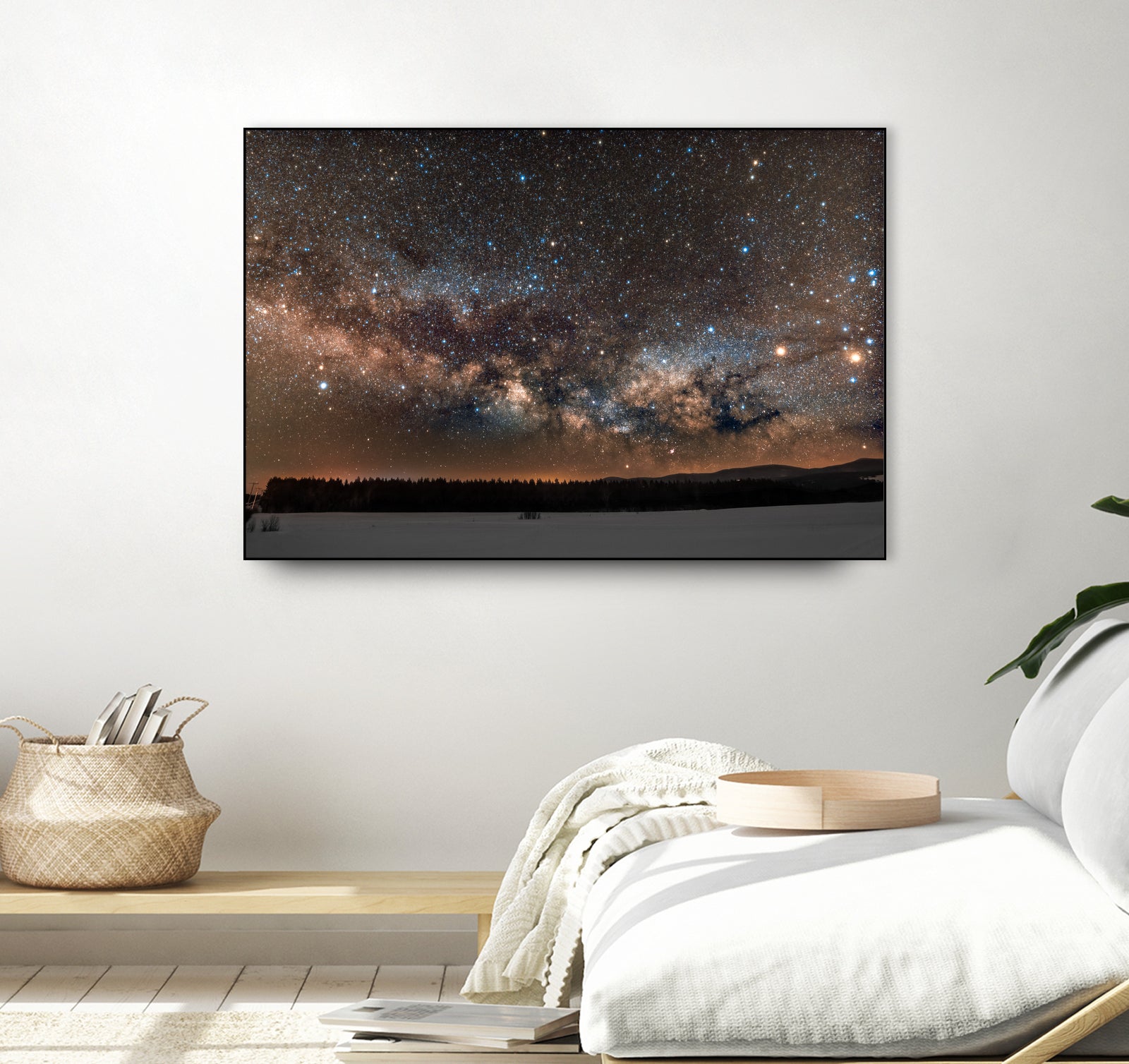 Milky way by Lorenzo Bustillo on GIANT ART - gray photo illustration