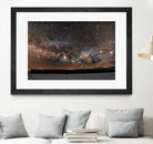 Milky way by Lorenzo Bustillo on GIANT ART - gray photo illustration