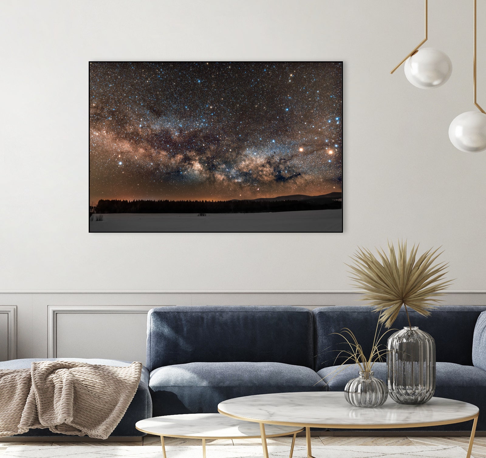 Milky way by Lorenzo Bustillo on GIANT ART - gray photo illustration