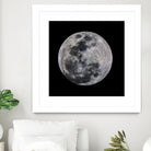 Super Moon by Lorenzo Bustillo on GIANT ART - gray photo illustration