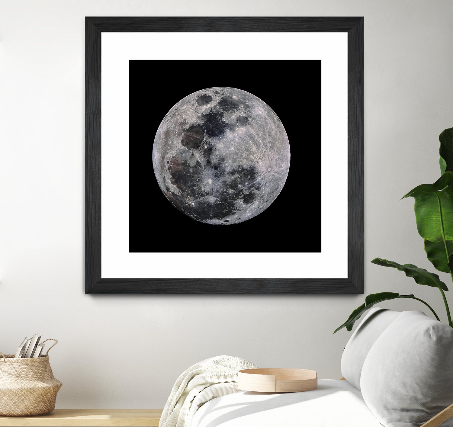 Super Moon by Lorenzo Bustillo on GIANT ART - gray photo illustration