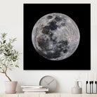 Super Moon by Lorenzo Bustillo on GIANT ART - gray photo illustration