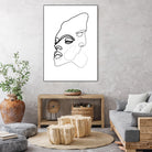 Hun Vucub-01 by Christophe Louis on GIANT ART - white digital drawing