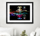 Chanel Perfumes by Daniel Janda on GIANT ART - black mixed media