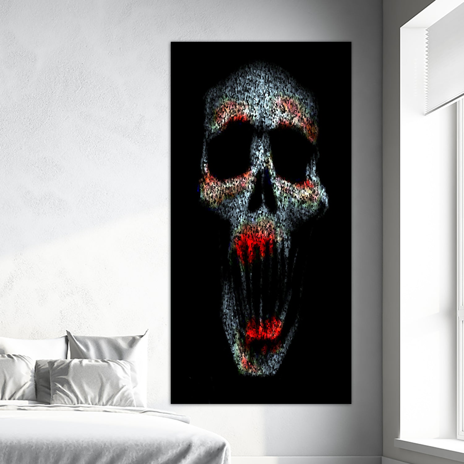 Skull by Rafael Salazar on GIANT ART - black digital painting