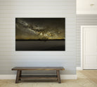 MIlky way rising by Lorenzo Bustillo on GIANT ART - gray photo illustration