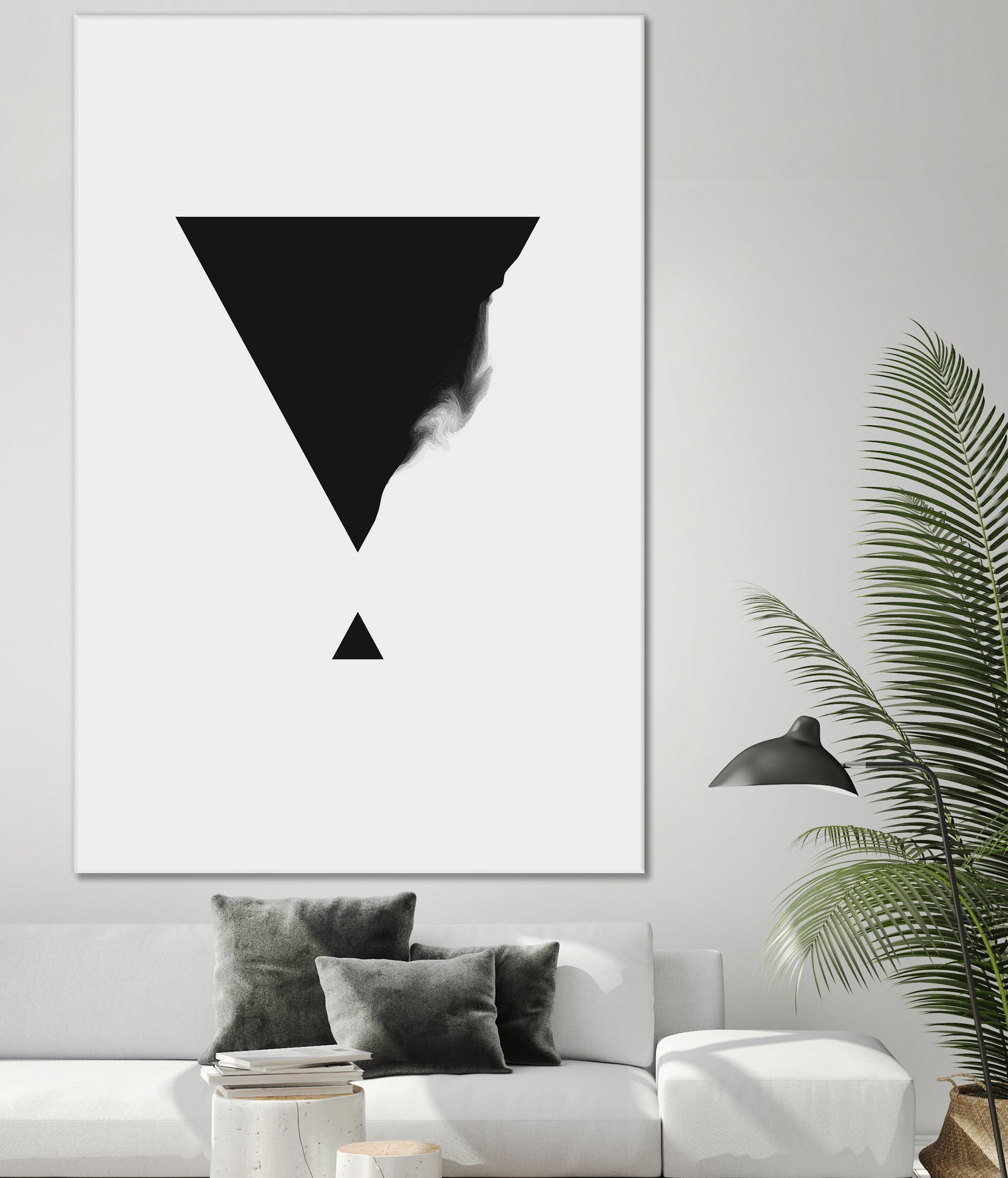 Triangle by Annisa Tiara Utami on GIANT ART - black digital drawing