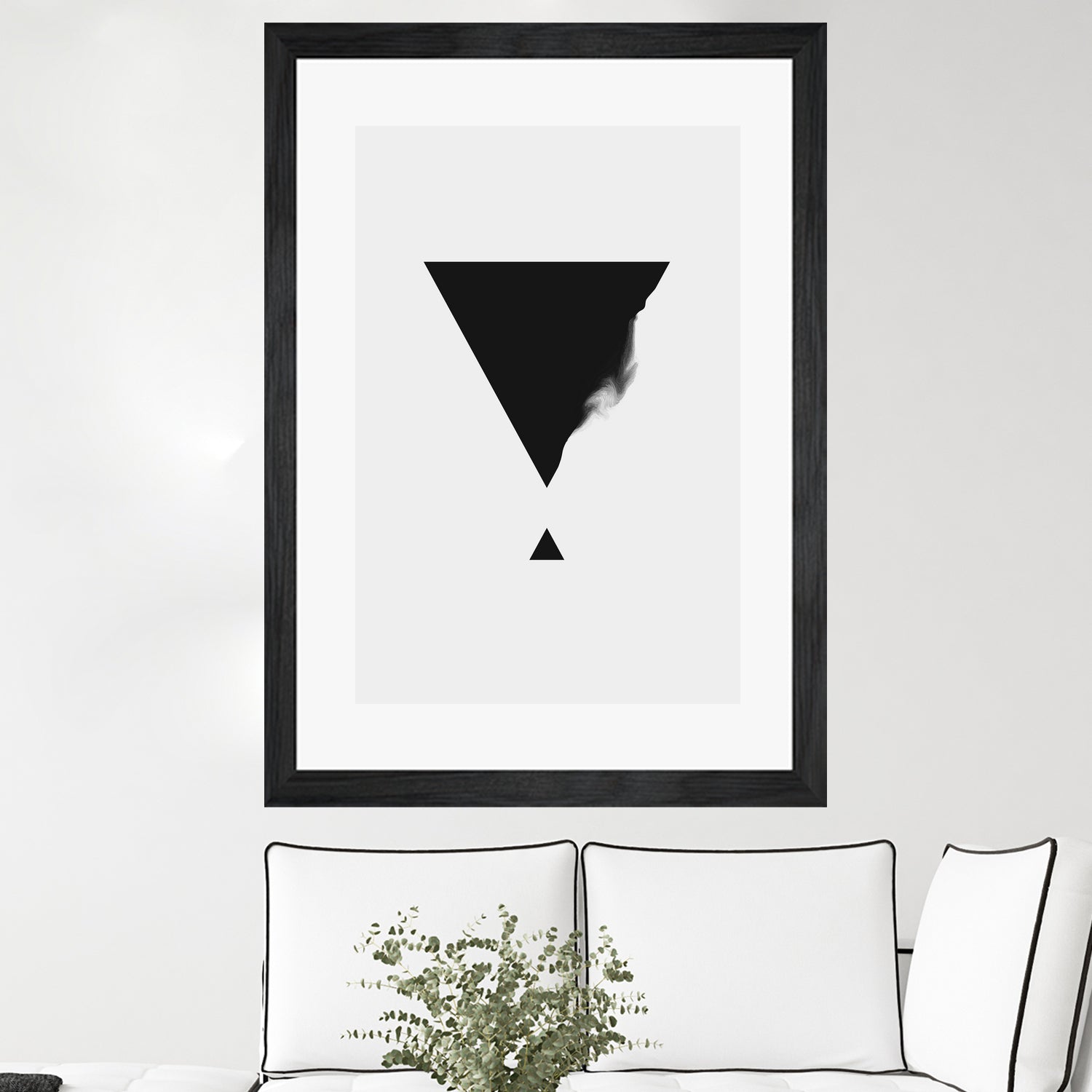 Triangle by Annisa Tiara Utami on GIANT ART - black digital drawing