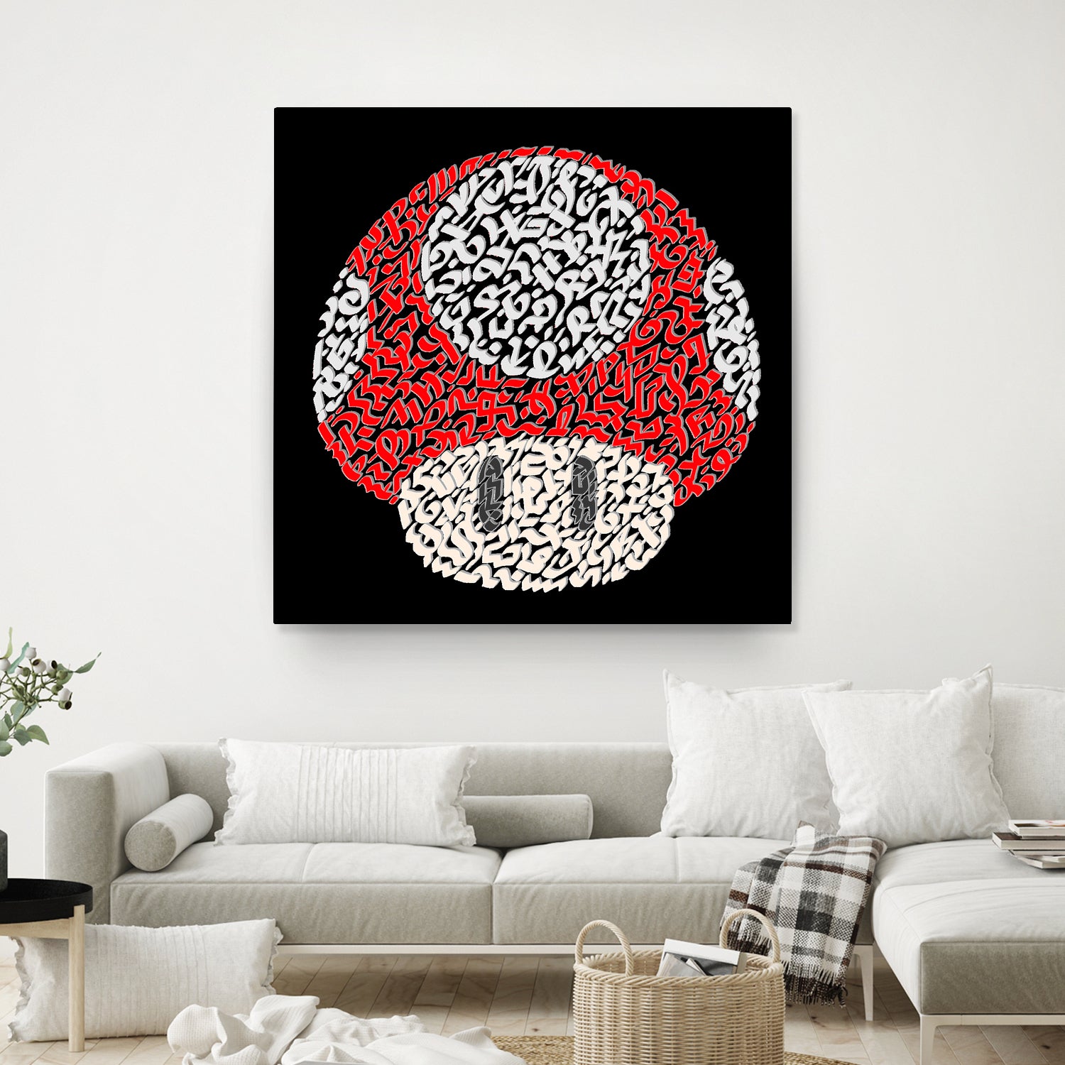 The Red Mushroom in Mario Bros by Caroline BESSIERES on GIANT ART - red digital drawing