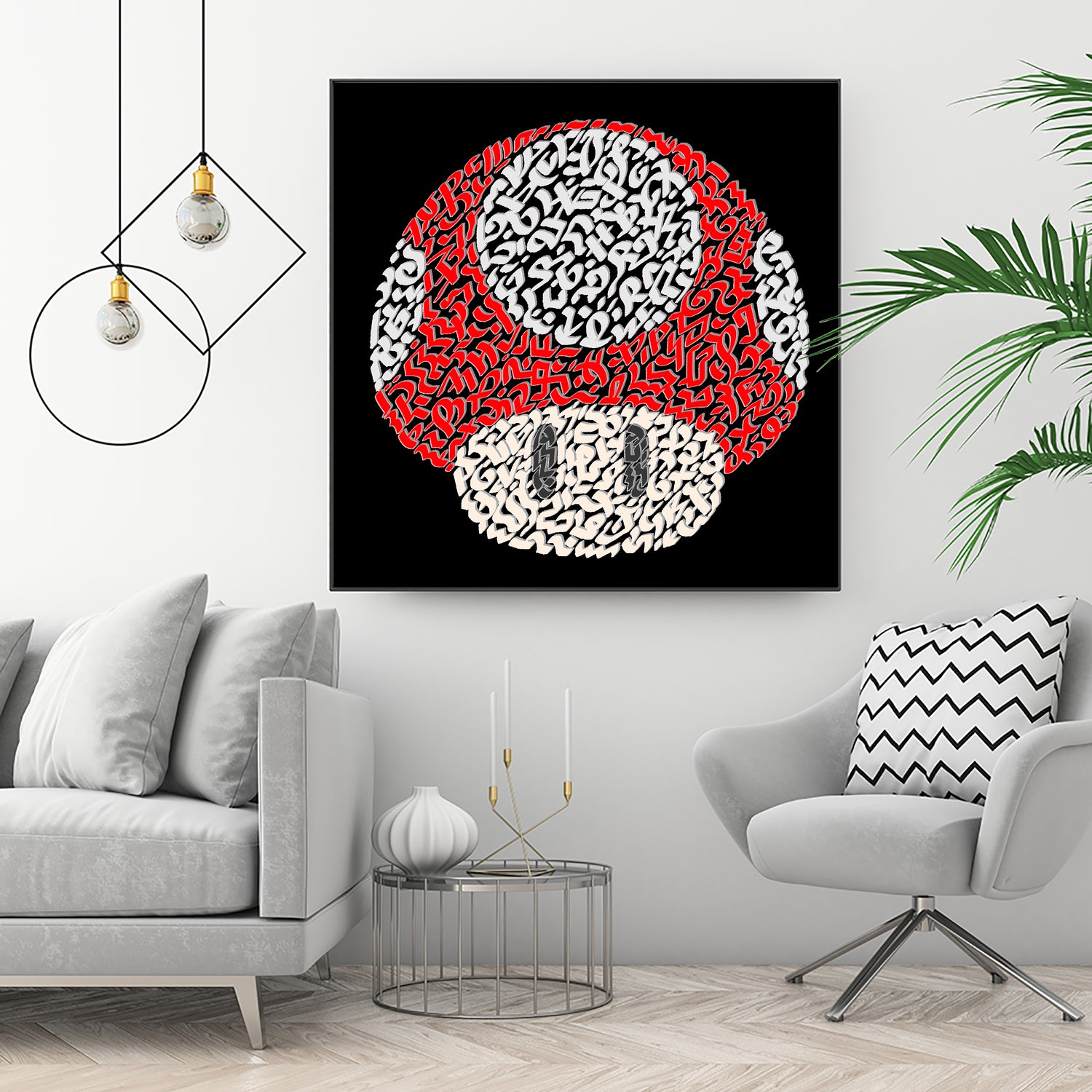 The Red Mushroom in Mario Bros by Caroline BESSIERES on GIANT ART - red digital drawing