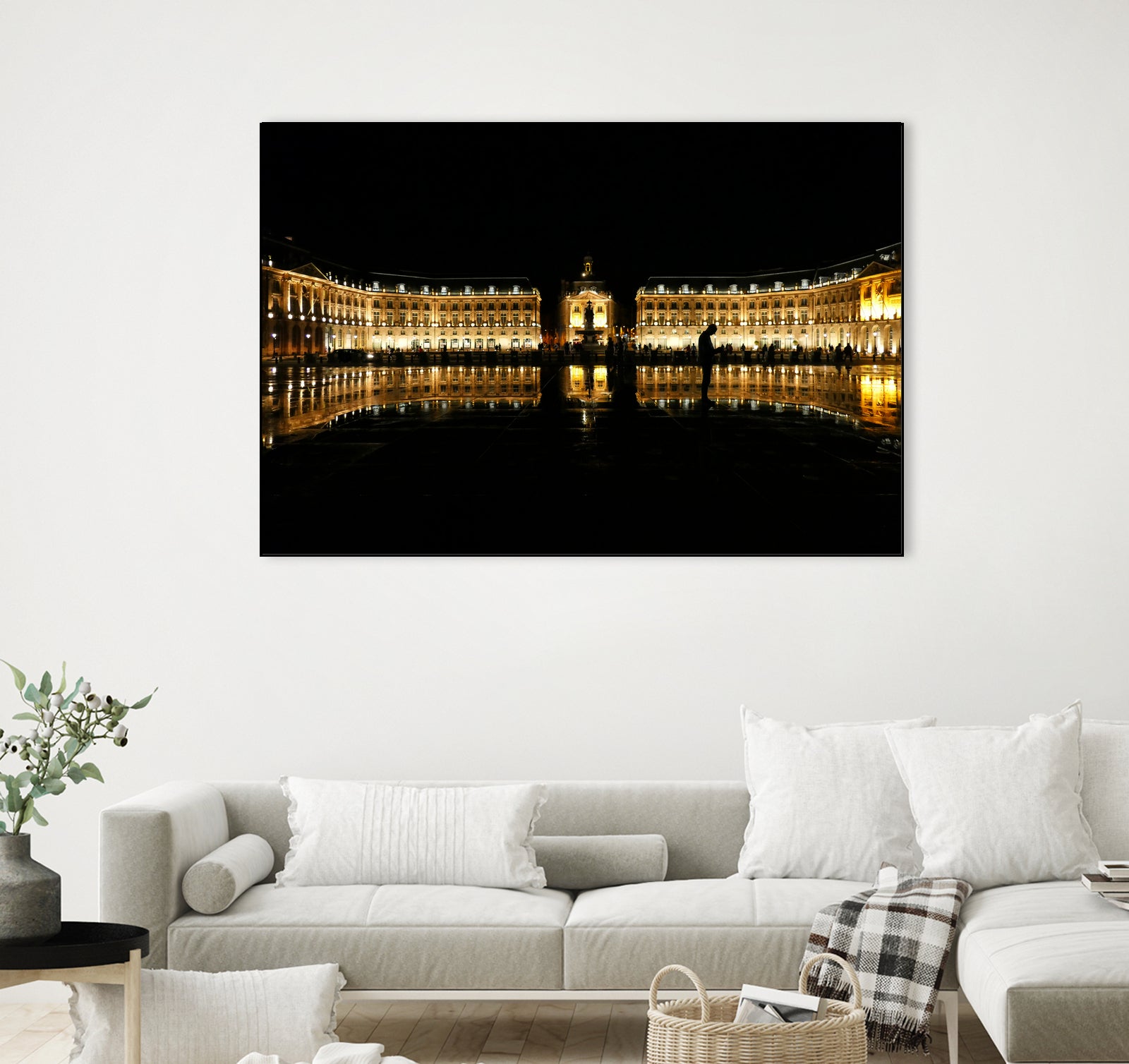 Water Mirror Bordeaux by Lynn Bolt on GIANT ART - black photo illustration