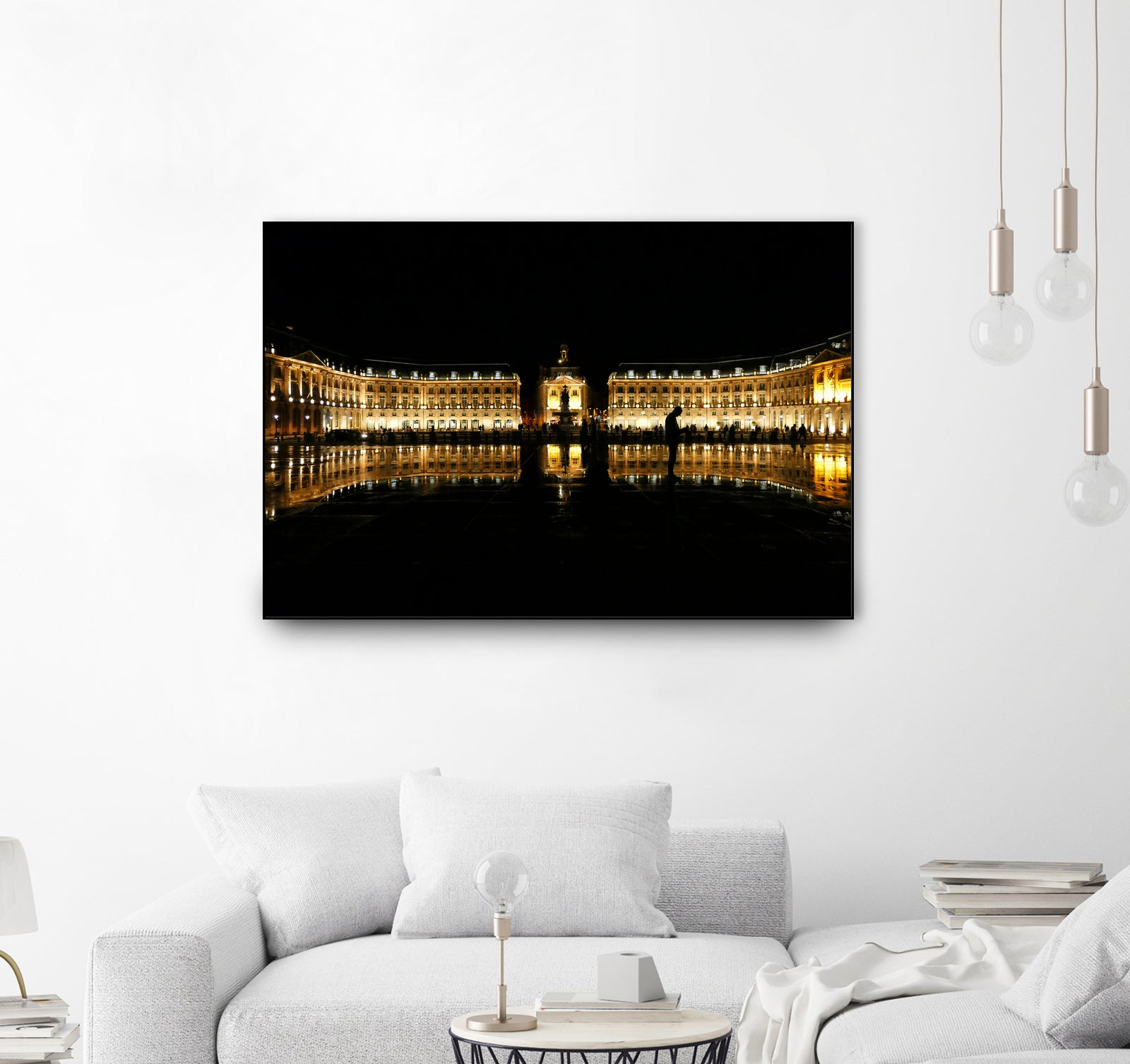 Water Mirror Bordeaux by Lynn Bolt on GIANT ART - black photo illustration