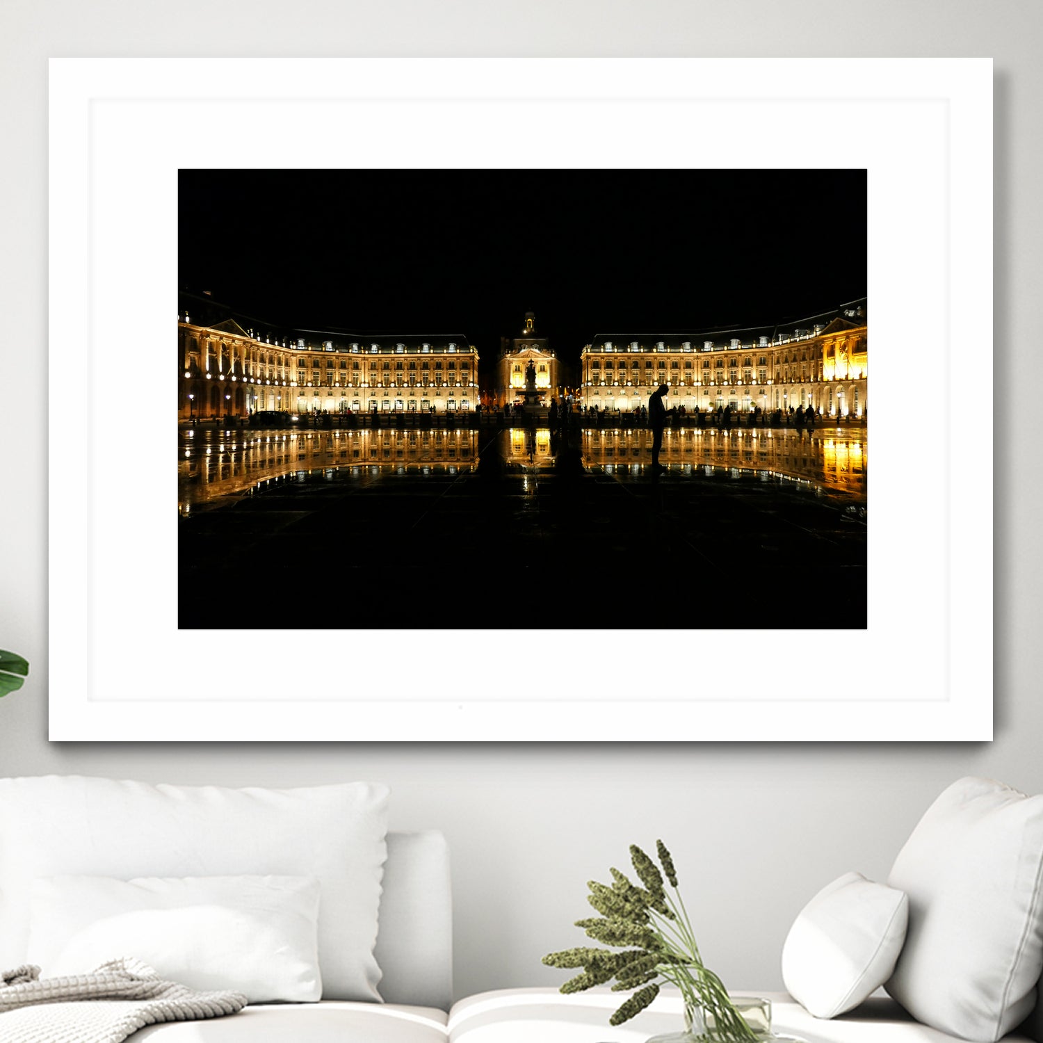 Water Mirror Bordeaux by Lynn Bolt on GIANT ART - black photo illustration