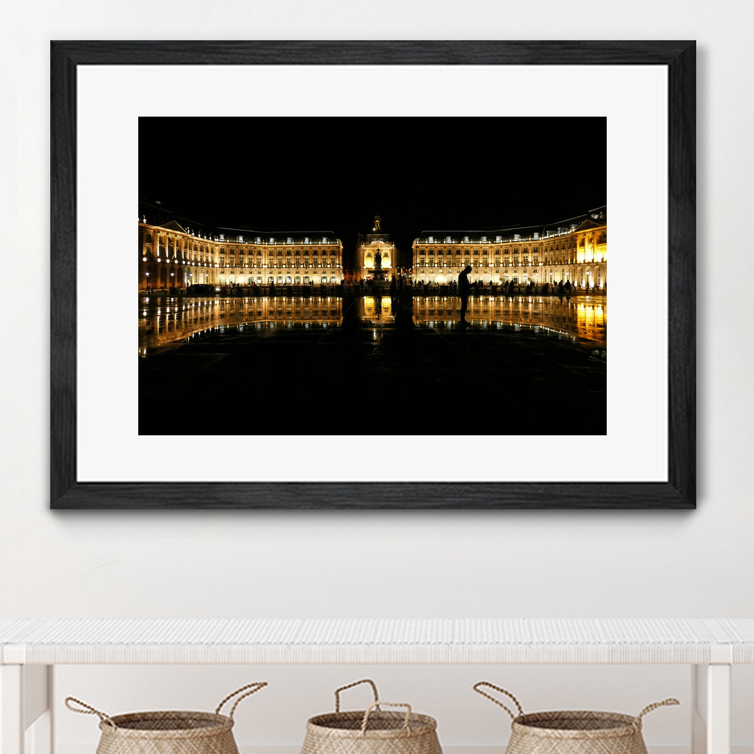 Water Mirror Bordeaux by Lynn Bolt on GIANT ART - black photo illustration