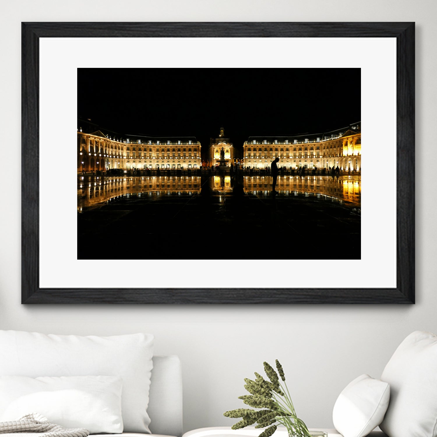 Water Mirror Bordeaux by Lynn Bolt on GIANT ART - black photo illustration