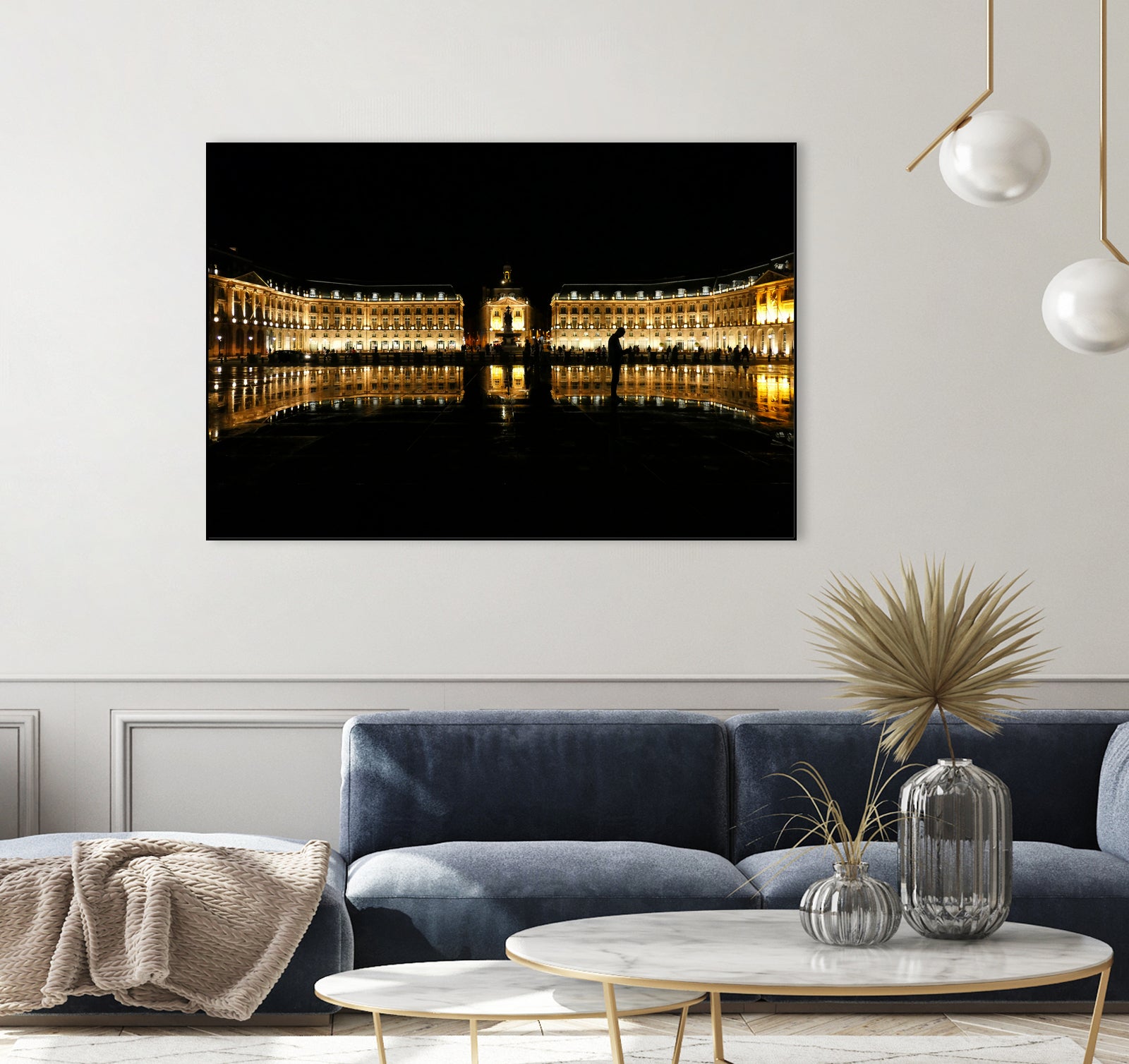 Water Mirror Bordeaux by Lynn Bolt on GIANT ART - black photo illustration