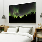 Quebec Northern Lights by Lorenzo Bustillo on GIANT ART - gray photo illustration