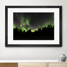 Quebec Northern Lights by Lorenzo Bustillo on GIANT ART - gray photo illustration