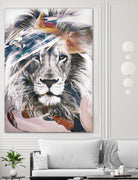 LION 6 by dada22 . on GIANT ART - white digital painting