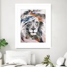 LION 6 by dada22 . on GIANT ART - white digital painting