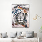 LION 6 by dada22 . on GIANT ART - white digital painting