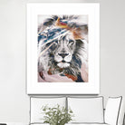 LION 6 by dada22 . on GIANT ART - white digital painting