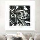 Marble texture I by Tania Amrein on GIANT ART - black digital drawing