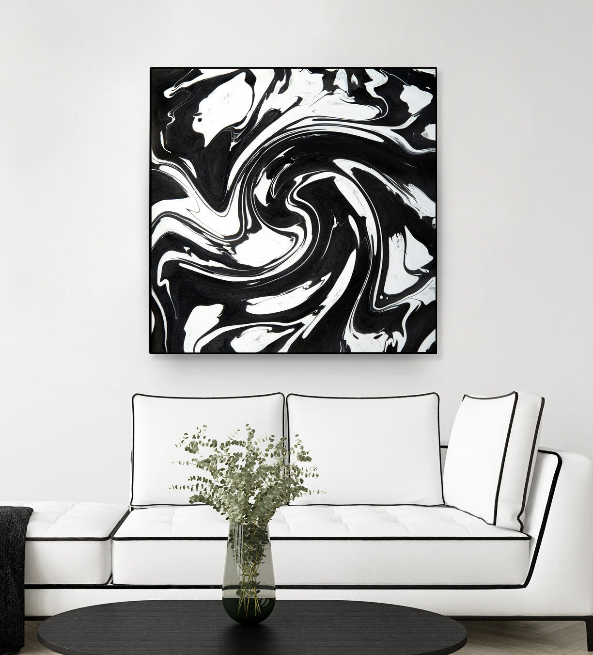 Marble III by Tania Amrein on GIANT ART - black digital drawing