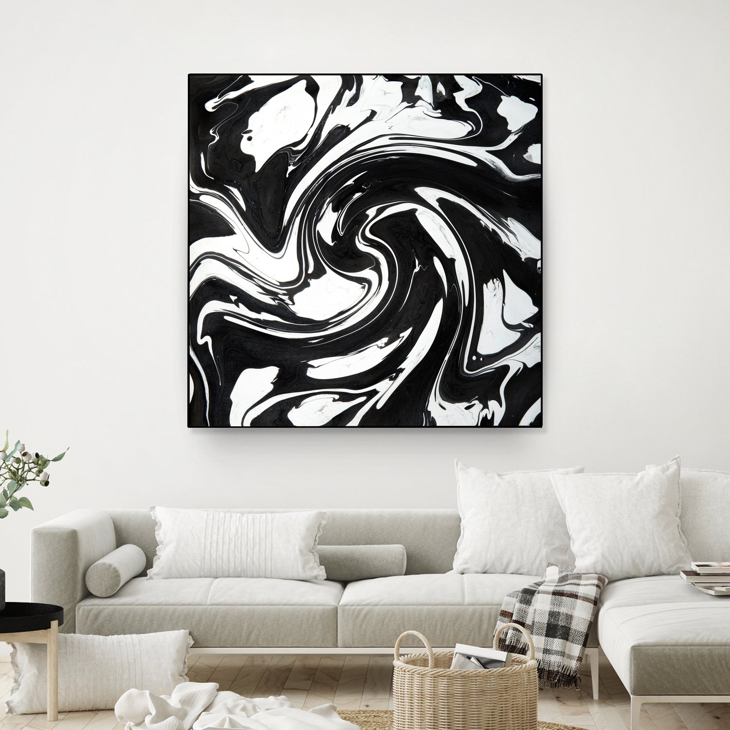 Marble III by Tania Amrein on GIANT ART - black digital drawing