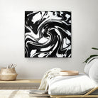 Marble III by Tania Amrein on GIANT ART - black digital drawing