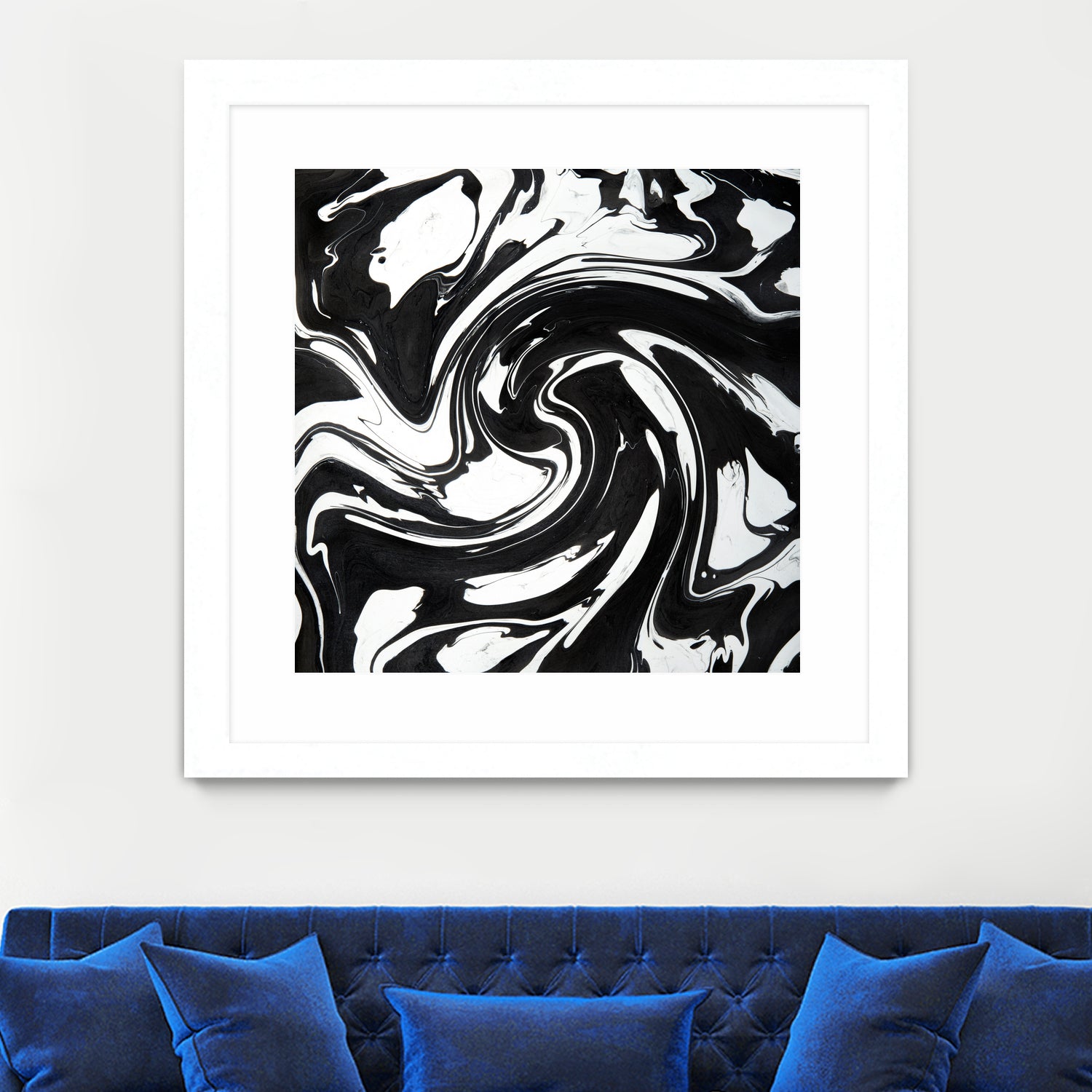 Marble III by Tania Amrein on GIANT ART - black digital drawing