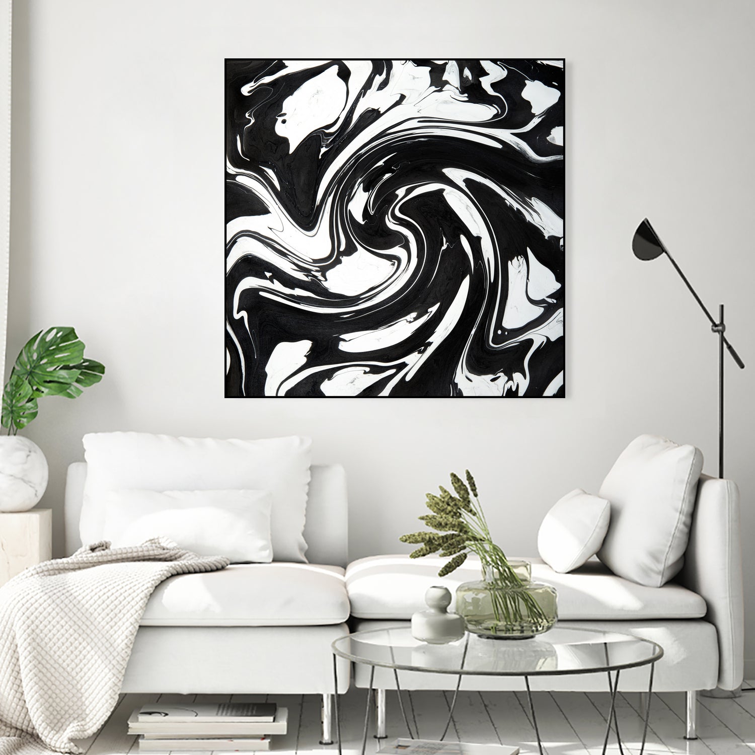 Marble III by Tania Amrein on GIANT ART - black digital drawing