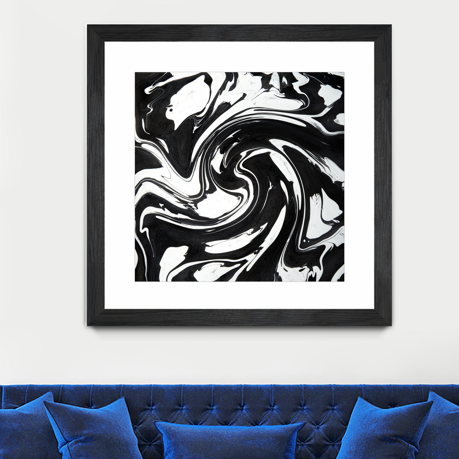 Marble III by Tania Amrein on GIANT ART - black digital drawing