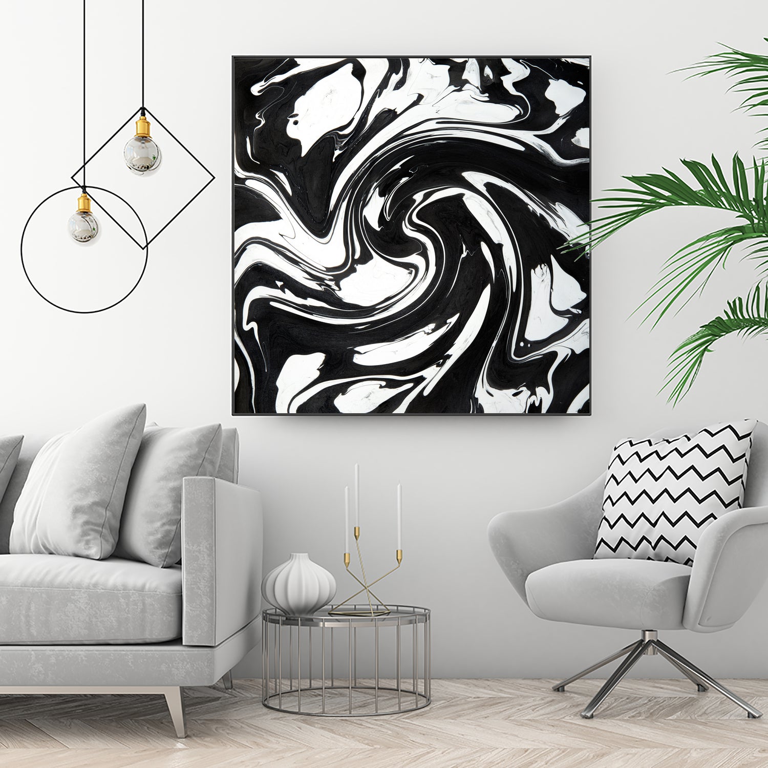 Marble III by Tania Amrein on GIANT ART - black digital drawing