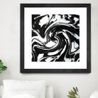 Marble III by Tania Amrein on GIANT ART - black digital drawing