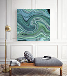 Green marble II by Tania Amrein on GIANT ART - green digital drawing
