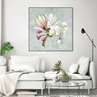 Magic in the air - blossoming by anne corr on GIANT ART - gray digital painting