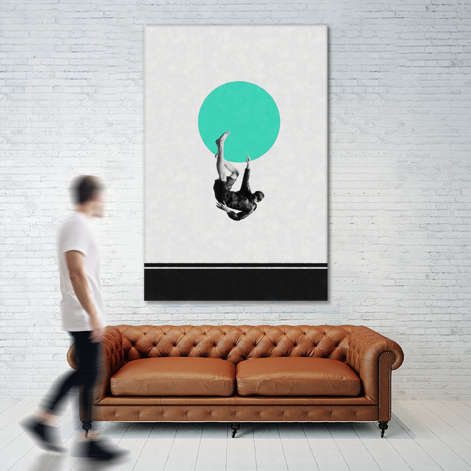 Look at me I'm falling ... by Menelaos Trompoukis on GIANT ART - gray digital drawing