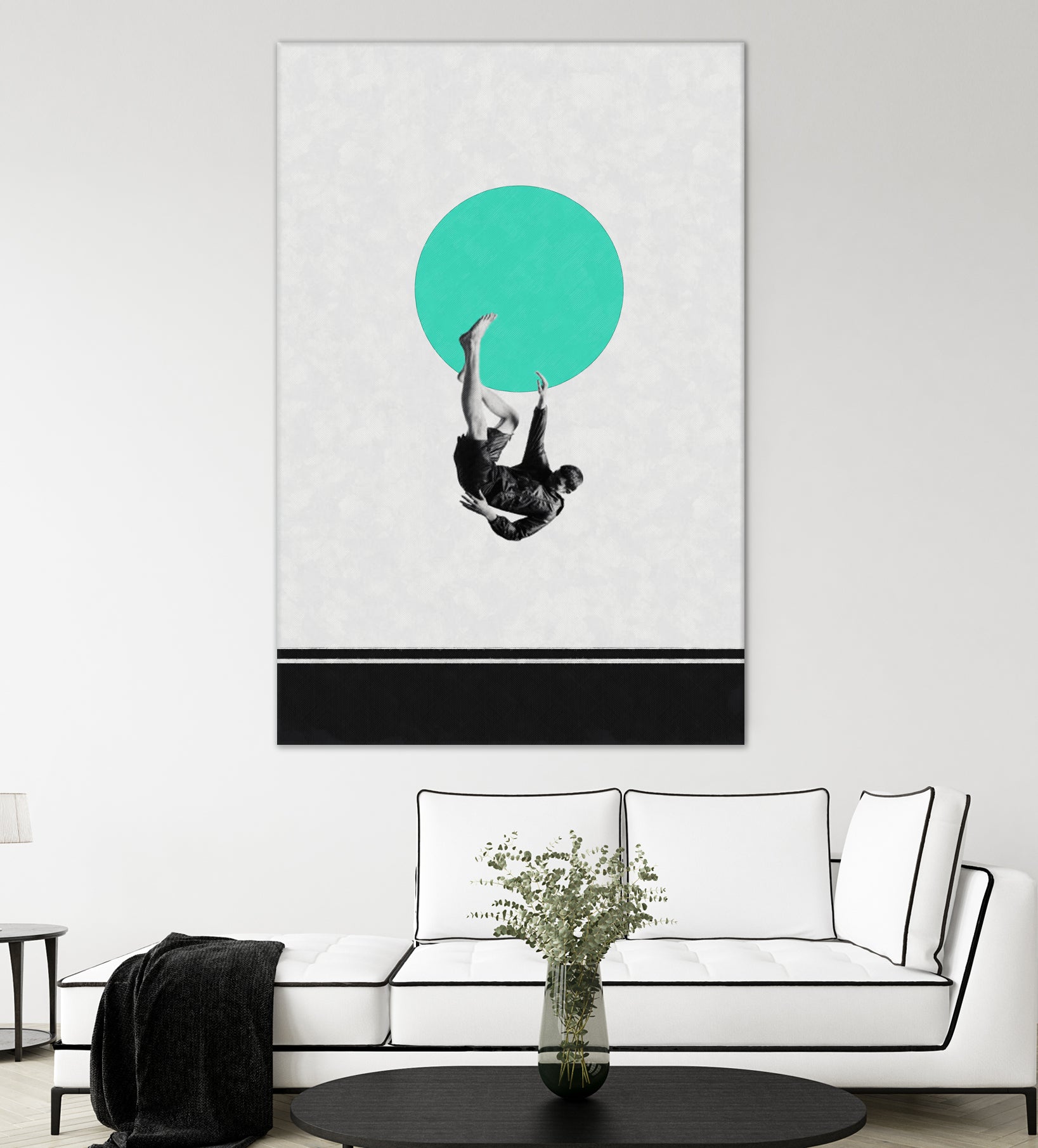 Look at me I'm falling ... by Menelaos Trompoukis on GIANT ART - gray digital drawing